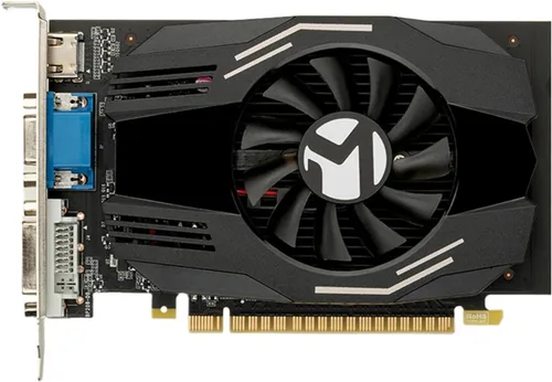 Vista 5 de MAXSUN GeForce GT 730 - Tarjeta gráfica GDDR3 de 4 GB GPU para computadora PC diseño ITX PCI Express DVI-I, HDMI, VGA multipantalla 4K