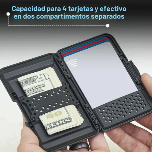 Vista 4 de Pelican MagSafe Wallet para iPhone - Cartera magnética delgada para Negro