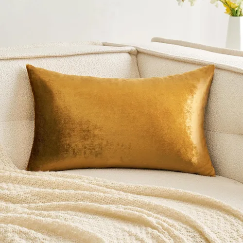 Vista 47 de MIULEE - Funda de almohada de terciopelo suave de lujo decorativa, funda de cojín rectangular única para sofá de primavera, dormitorio, automóvil
