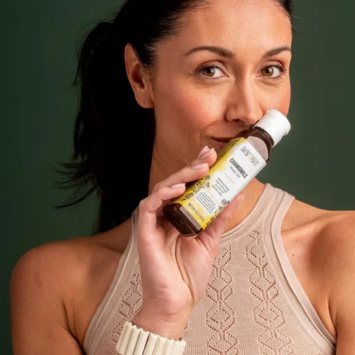Vista 5 de Aura Cacia Aceite corporal, manzanilla tranquila, 4 onzas líquidas