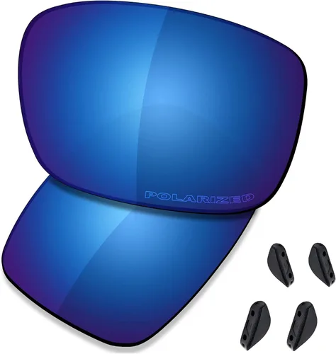 Vista 14 de SAUCER Lentes y almohadillas de nariz de repuesto prémium para Oakley Drop Point OO9367 Protección UV400, antiarañazos, ajuste preciso polarizado