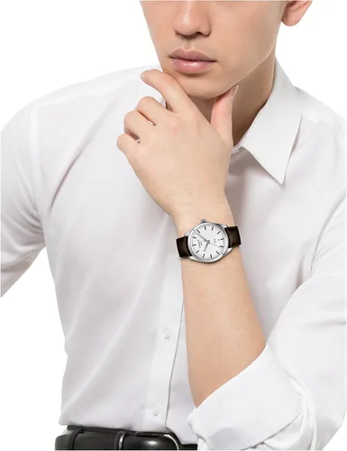 Vista 6 de Tissot t1014101603100PR100Cuero Mens Reloj