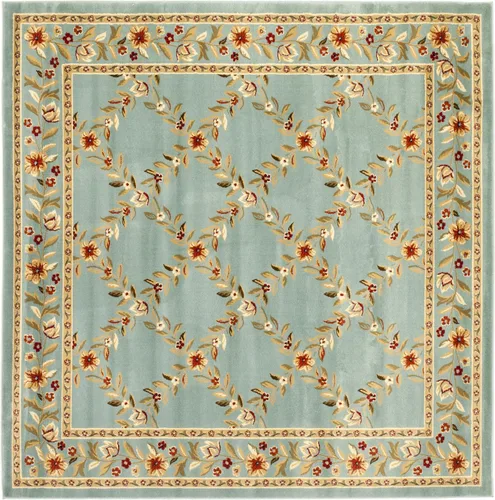 Vista 15 de SAFAVIEH Lyndhurst Collection - Alfombra de pasillo, 2 pies 3 pulgadas x 8 pies, color negro y marrón, diseño tradicional de enrejado floral,