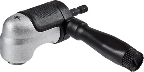 Vista 3 de DEWALT Adaptador de taladro de ángulo recto FLEXTORQ, sistema 4 en 1, eje flexible recto compacto de 12 pulgadas, adaptador de taladro de 90 grados