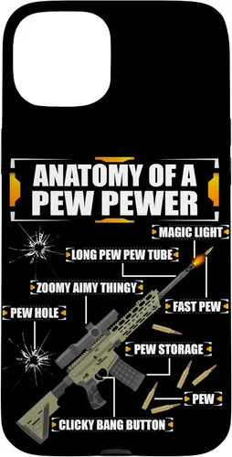 Vista 9 de Anatomy of a Pew Pewer - Carcasa para iPhone 17