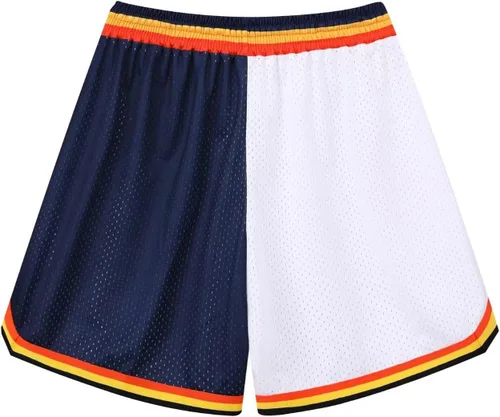 Vista 8 de BOOMLEMON Pantalones cortos de baloncesto para hombre, pantalones cortos de entrenamiento de gimnasio, pantalones cortos deportivos de malla