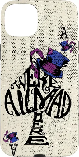 Vista 9 de iPhone 16 We're All Mad Here - Funda de Alicia en el País de las Maravillas