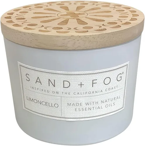 Vista 44 de Sand + Fog Vela perfumada - Chai – Aromas adicionales y tamaños – Mecha 100% de algodón sin plomo - Velas de lujo en frasco para refrescar el aire