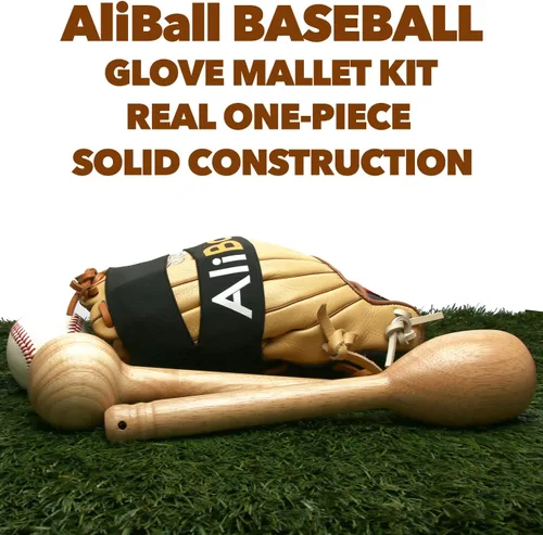 Vista 6 de AliBall Envoltura para guantes de béisbol, correa para guantes de sóftbol y béisbol, reemplazo de vapor, agua caliente, mantiene rápidamente