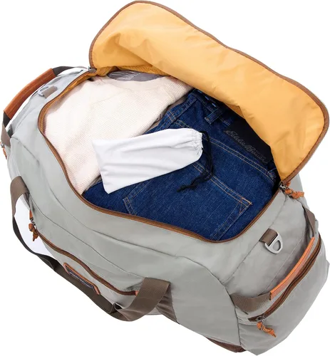 Vista 4 de Eddie Bauer Bygone - Bolsa de lona de tamaño mediano de 45 litros hecha de poliéster y nailon resistente con compartimento principal en forma de U