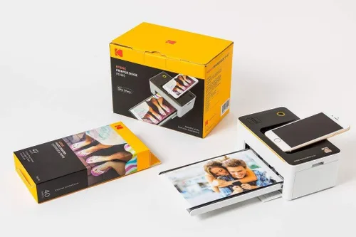 Vista 4 de Kodak Cartucho PHC wi-fi y dock para imprimir fotos, cartucho de repuesto y hojas para fotos