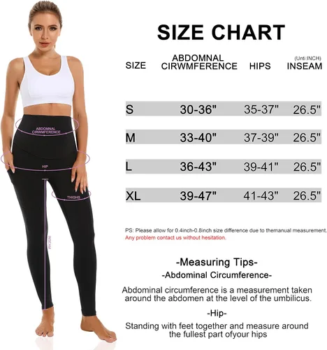 Vista 6 de V VOCNI Leggings de maternidad con bolsillos para mujer, leggings de yoga sobre el vientre, no se transparentan, pantalones de entrenamiento