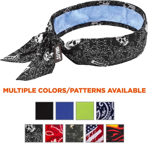 Vista 12 de Ergodyne Chill-Its 6700CT - Bandana de enfriamiento evaporativo