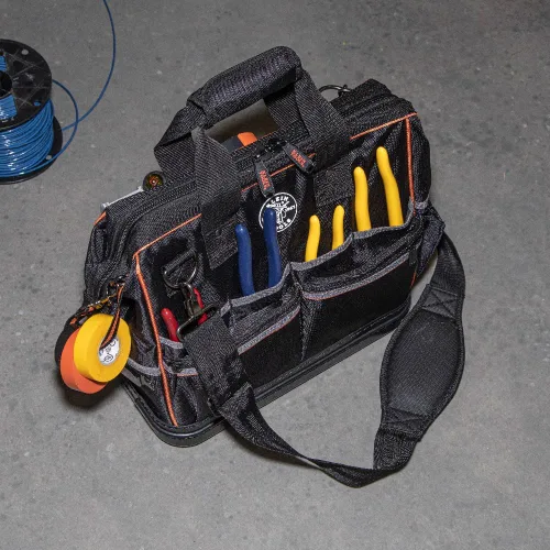 Vista 9 de Klein Tools 554171814 Tradesman Pro Bolsa Oorganizador Eextremea de electricista bolsa
