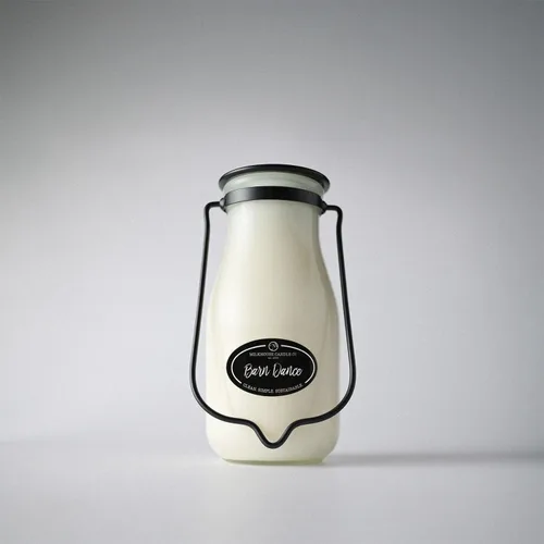Vista 7 de Milkhouse Candle Company, Colección Creamery Glow - Vela perfumada de soja: Vela de lechera, Barn Dance, 14 oz
