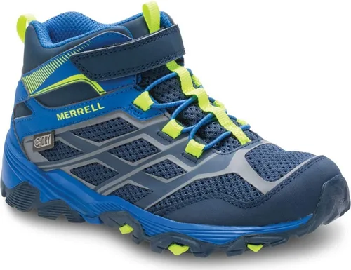 Vista 8 de Merrell Moab FST Mid a/C WTRPF - Zapatillas de senderismo para niños 2-Negro Hv