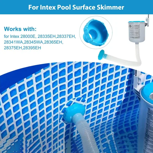 Vista 4 de 11238 Adaptador de manguera B de skimmer de superficie para piezas de piscina Intex