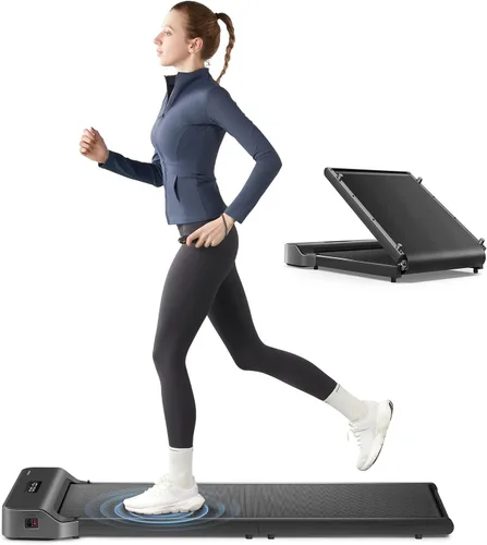 Vista 7 de WalkingPad Caminadora plegable Z1, compacta para un fácil almacenamiento Blanco
