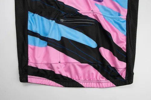 Vista 86 de Coconut Ropamo CR - Conjunto de camiseta de ciclismo para hombre, con cremallera y bolsillo con pantalones cortos con acolchado 4D