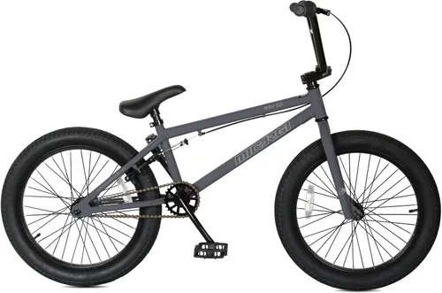 Vista 8 de MICARGI MBX Hi-Ten - Bicicleta para principiantes de estilo libre con marco de acero de 20 pulgadas para niños o adultos, de 5 pies a 6 pies y 2