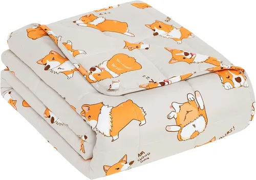 Vista 46 de CuteKing Manta pesada (2 libras, 36 x 48 pulgadas, gris) manta pesada para 40-60 libras, manta pesada para refrigeración y calefacción con cuentas