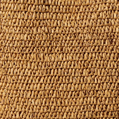 Vista 3 de The Drop Bolso de paja con asa plana Ealga para mujer