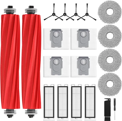 Vista 12 de 19 piezas de repuesto para accesorios de aspiradora robótica Qrevo S/Qrevo Pro/Qrevo MaxV, kits de reemplazo