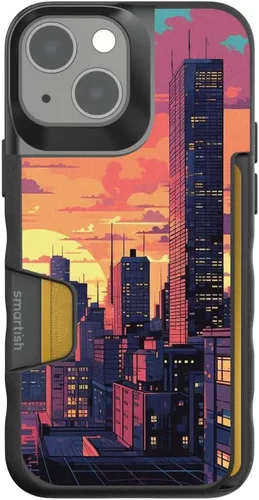 Vista 59 de Smartish - City Height - Funda delgada para iPhone 13, Gripmunk [ligera + protectora], cubierta fina - Compatible con iPhone 13