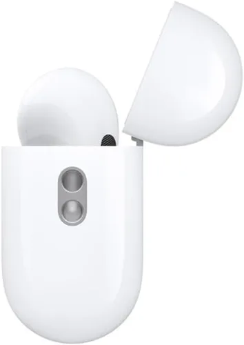 Vista 6 de Apple AirPods Pro de 2ª generación con funda de carga MagSafe inalámbrica (USB-C) con Apple de garantía limitada de 1 año (clásico)