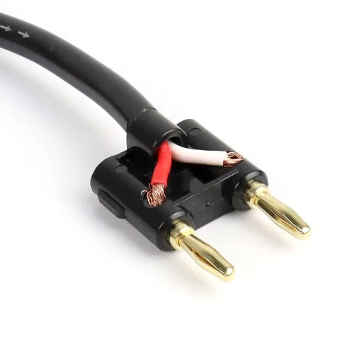 Vista 4 de HBU Livehouse Pro PA DJ Audio Speakon - Paquete de 2 cables de 30 pies compatibles con doble punta de altavoz a amplificador de alimentación