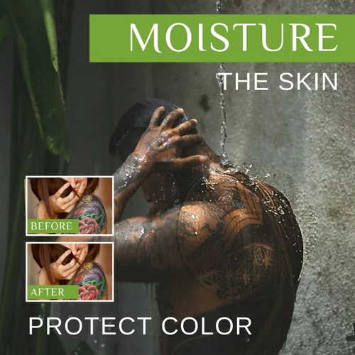 Vista 3 de BodyJ4You Bálsamo para el cuidado posterior del tatuaje, nueva crema hidratante para recuperación de tatuajes, color no graso para mejorar