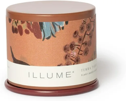 Vista 29 de Illume, Vela Leche de Coco Mango Demi Vanity Tin 3 onzas