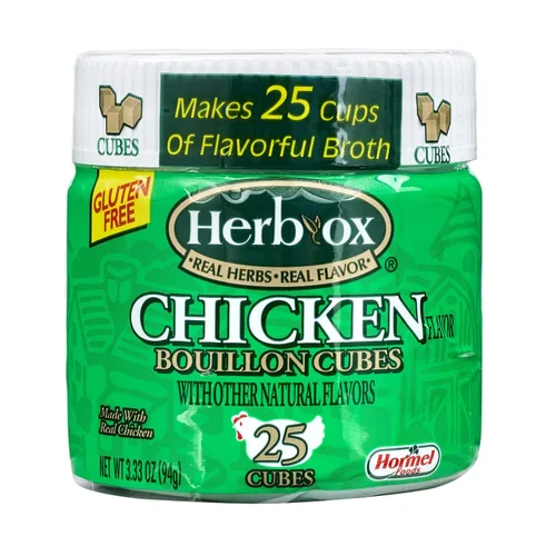 Vista 6 de Herbox Cubos de caldo de carne de res, 25 cubos, 3.2500 onzas (paquete de 6)