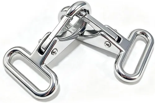 Vista 7 de Ganchos de acero inoxidable 316 para correas de 1 pulgada, paquete
