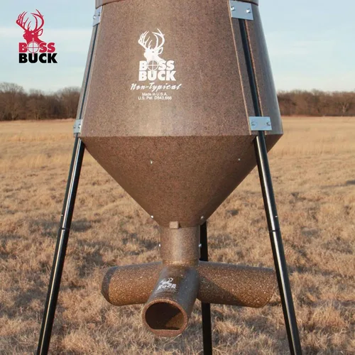 Vista 5 de Boss Buck comedero de 200 libras, de todas las proteínas y maíz