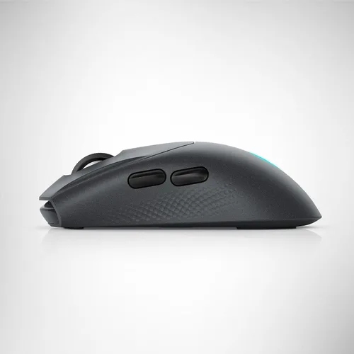 Vista 10 de Alienware AW720M - Mouse inalámbrico para juegos de tres modos - 2.4 GHz inalámbrico, Bluetooth 5.1, 26.000 DPI, 8 botones totalmente programables