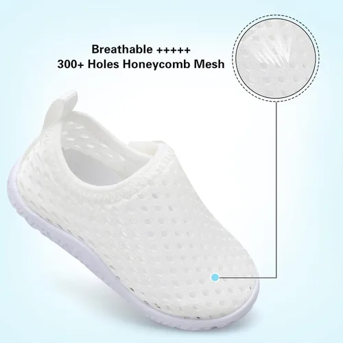 Vista 5 de Centipede Demon Zapatos de agua para niños y niñas, calcetines acuáticos descalzos para natación, playa, calcetines de verano, transpirables
