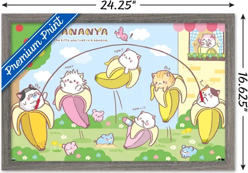 Vista 3 de Trends International Bananya - Póster de pared con cuerda de saltar