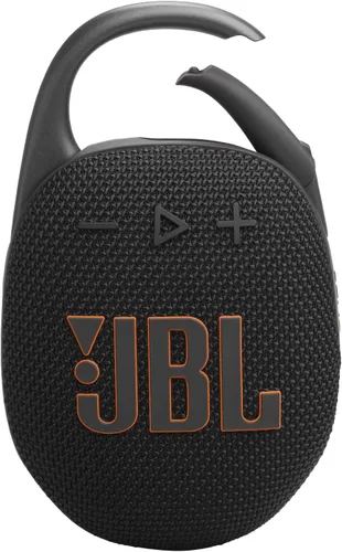 Vista 3 de JBL Clip 5 Altavoz Bluetooth ultraportátil con estuche de fibra de carbono gSport (negro)