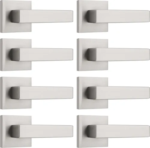 Vista 33 de KNOBWELL - Juego de cerradura con 1 picaporte resistente para puertas de una cara, ideal para puertas interiores reversibles, 0.93 libras