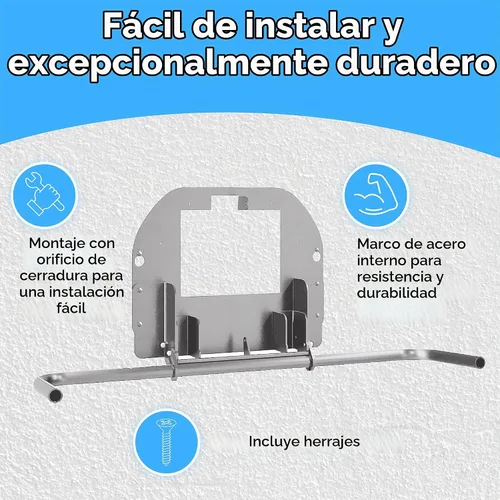 Vista 4 de Koala Kare Cambiador de bebé horizontal montado en superficie, modelo KB300-00 (beige)