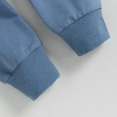 Vista 7 de DNOMAID YZARC Conjunto de sudadera de manga larga para bebé niño de otoño e invierno, 2 piezas, ropa para niños pequeños