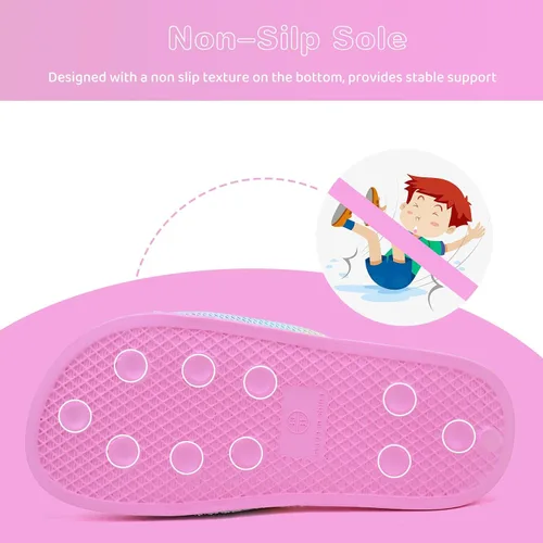 Vista 2 de WateLves Sandalias de verano para niñas y niños, para exteriores, playa, piscina, ducha (niños pequeñosniños grandes)