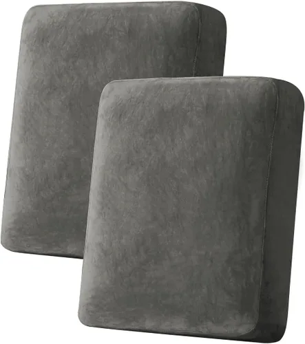 Vista 71 de Funda para Sofá de Terciopelo Elástico Funda de Cojín de Sofá 1 Pieza - Funda Elástica Lavable para Asiento o Respaldo, Fundas de Asiento para Sofás