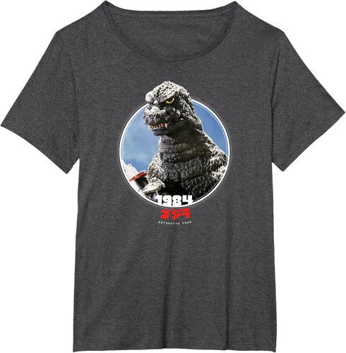 Vista 32 de Godzilla 1984 El regreso de Godzilla Icons of Toho - Camiseta pequeña Negro
