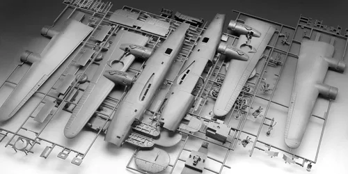 Vista 7 de Revell 03831 B-24D Liberator Kit de modelo de plástico sin construir/sin pintar a escala 1:48