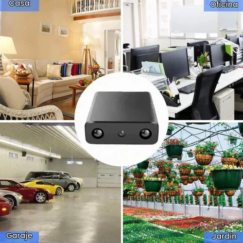 Vista 6 de Cámara Wi-Fi 1080P HD Smart Home Cámaras Mini Cámaras Cam con sensor de movimiento Visión nocturna Control de aplicación Control de teléfono celular