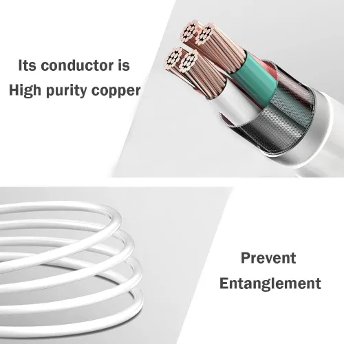 Vista 6 de Yogasleep - Cable de carga micro USB de 5 pies compatible con Yogasleep Hushh, máquina portátil de ruido blanco para bebé, máquina de ruido blanco