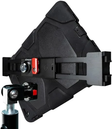 Vista 5 de Soporte para automóvil Multi-Flex CTA Multi-Flex de liberación rápida con bloqueo y llave de seguridad para iPad de 10.9 pulgadas - 10.2 pulgadas
