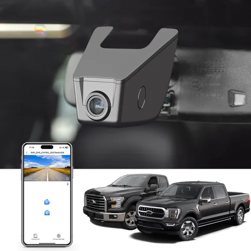 Vista 12 de Mangoal Cámara de tablero delantera 4K y trasera 1080P para Ford F150 2018-2025 F250/F350/F450 Super Duty 2020-2026 XLT Lariat King Ranch Raptor